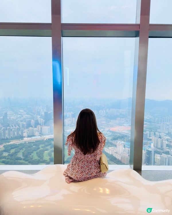 深圳打卡新地標！🏙️ 雲際觀光層超正！📸