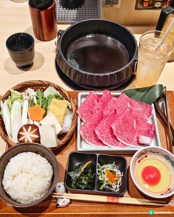 高CP😍黃金1%🥩稀有肉🏯壽喜燒