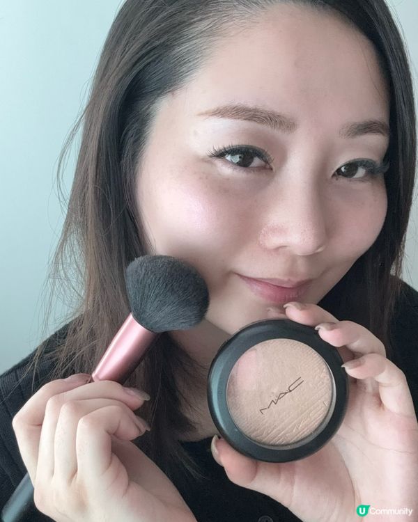 高光測評！MAC.仙桃高光🍑 打造水光肌✨