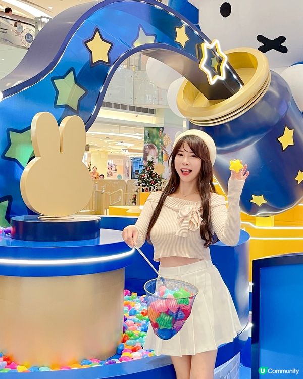 被miffy的快樂感染🐰幸福感滿滿的一天!來到了將軍澳東港城...