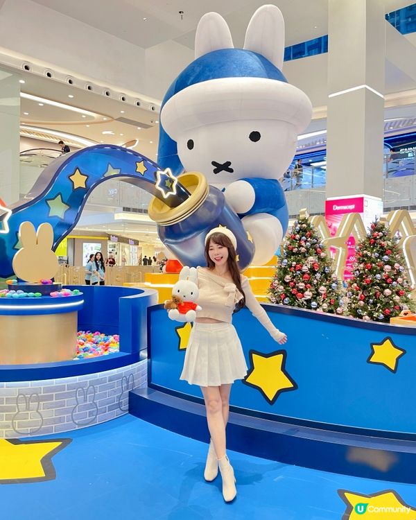 被miffy的快樂感染🐰幸福感滿滿的一天!來到了將軍澳東港城...