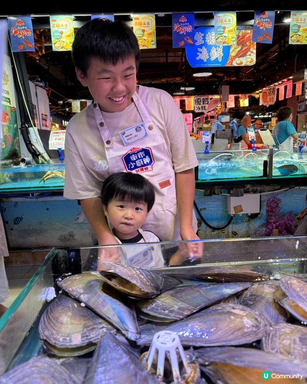 為食二哥變小廚神！🤩 街市親子煮餸樂！👨‍🍳