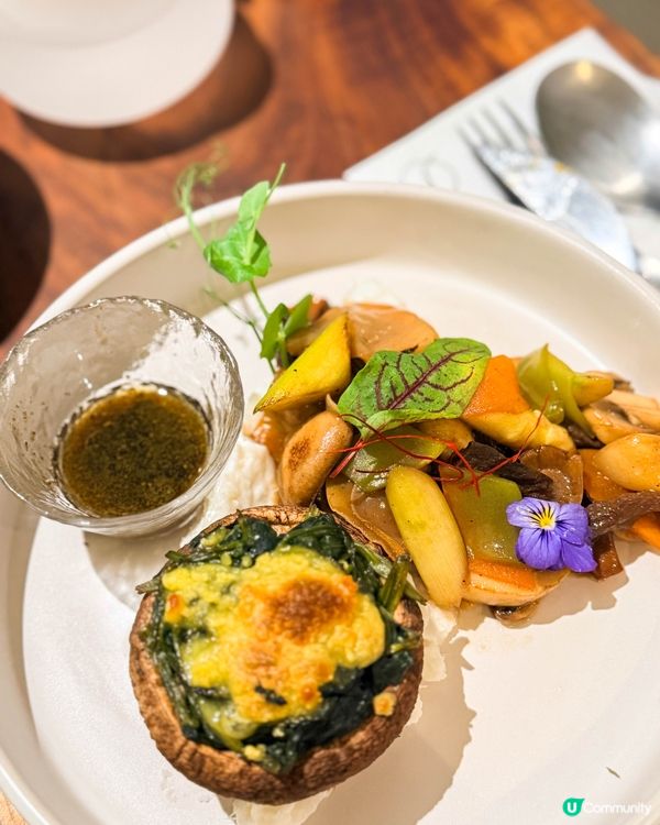 體會「食」與「心」之間平衡的文青系素食饗宴