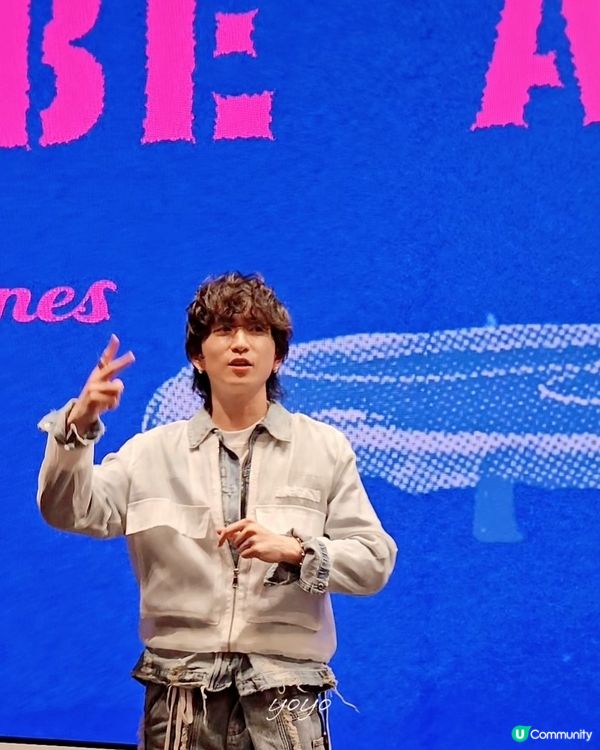 幸運抽中鋒澤新專Lines搶聽會🤩