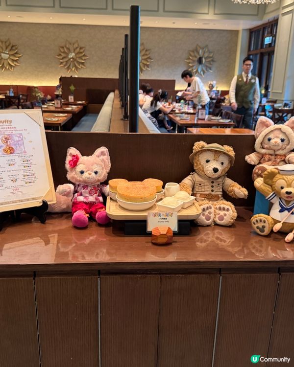 迪士尼探索家酒店熱氣球tea set🍹🧁🍰😍😍