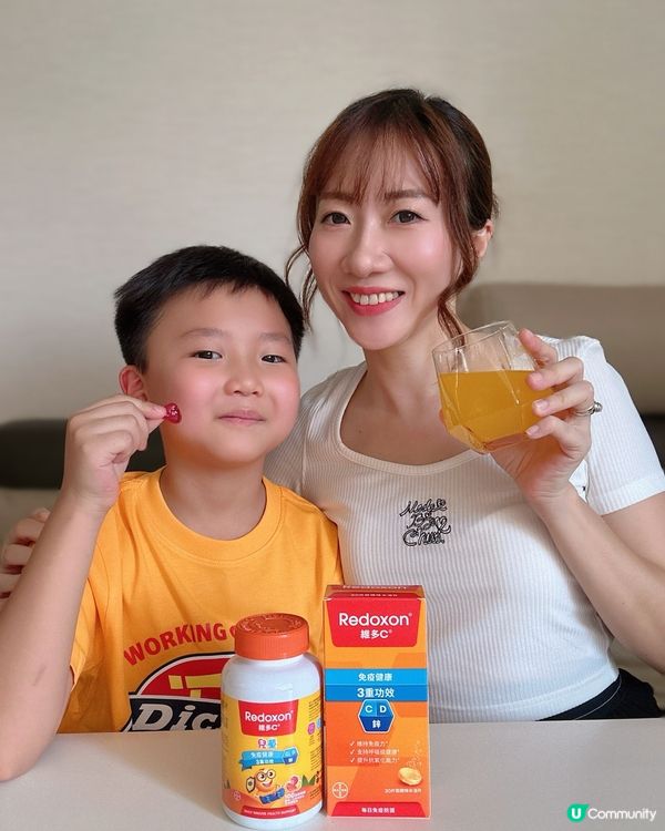 媽媽必備！維多全家健康💪🏻 唔怕流感！🍊🍬