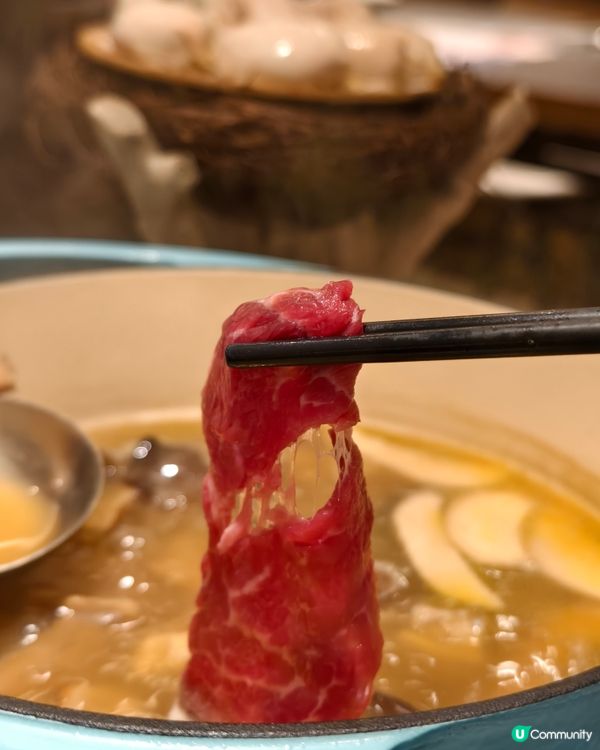 野菌雞鍋，鮮味十足