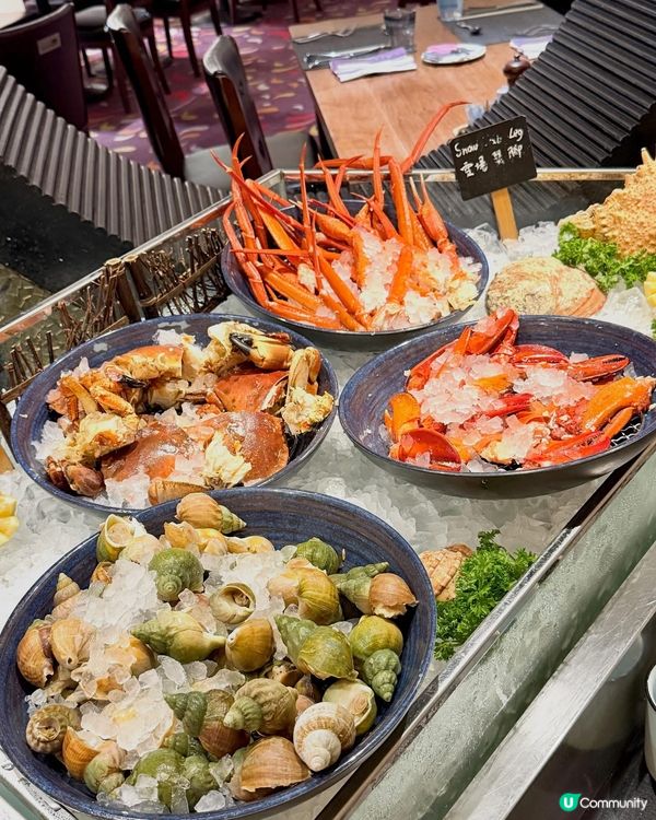 朗廷和牛海鮮自助餐🤤！蠔+蟹+龍蝦🦞！食到癲！ 