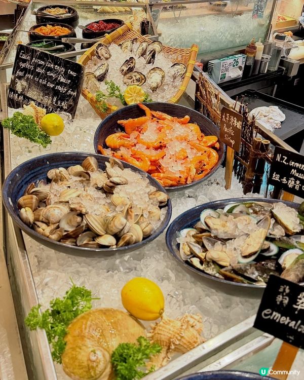 朗廷和牛海鮮自助餐🤤！蠔+蟹+龍蝦🦞！食到癲！ 
