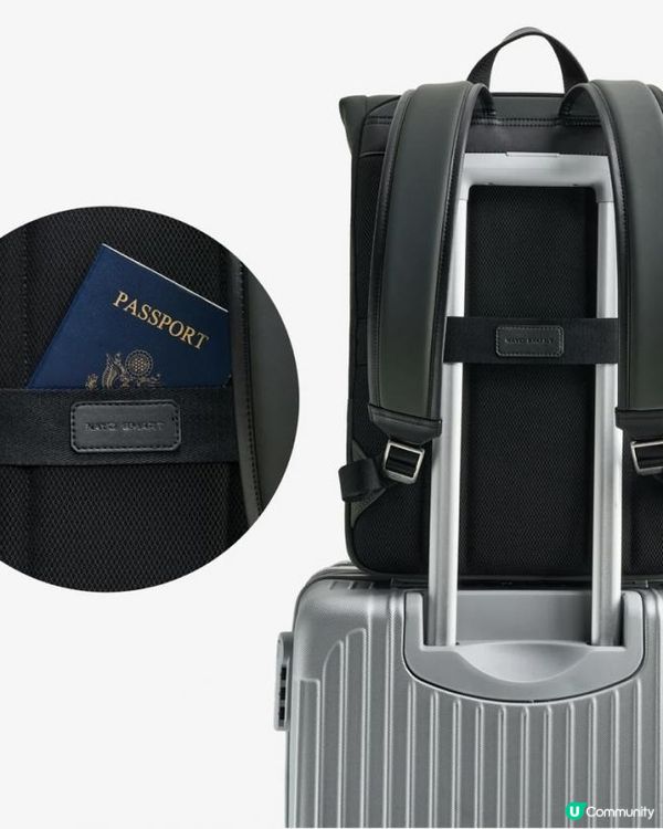 🎒開箱｜Nayo Smart Herman H6 Half-Roll Top Backpack｜多功能收納背包｜優惠碼🛍️LEO10