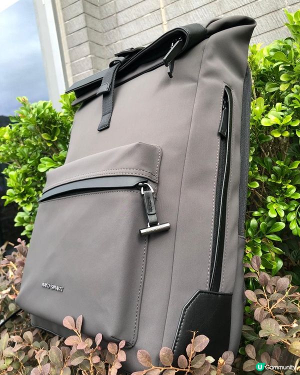 🎒開箱｜Nayo Smart Herman H6 Half-Roll Top Backpack｜多功能收納背包｜優惠碼🛍️LEO10