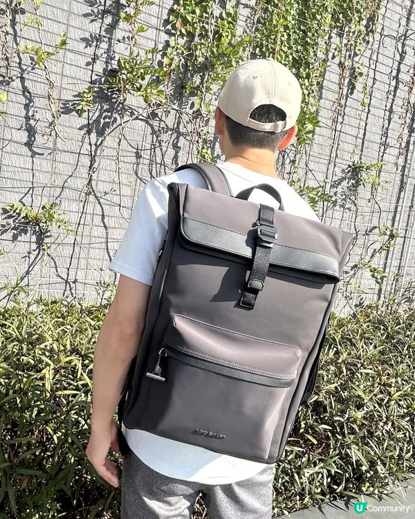 🎒開箱｜Nayo Smart Herman H6 Half-Roll Top Backpack｜多功能收納背包｜優惠碼🛍️LEO10