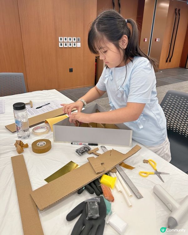 香港故宮埃及展—親子金字塔工作坊