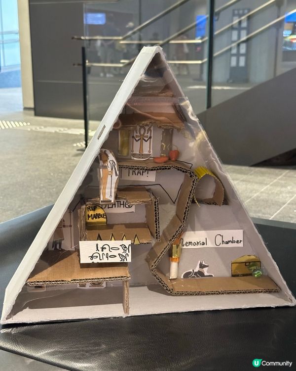 香港故宮埃及展—親子金字塔工作坊