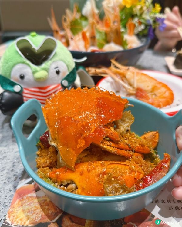 極尚大喜屋放題🤤避風塘炒蟹超正！🦀