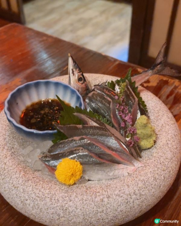 期間限定德島美食祭🎏肥美秋刀魚刺身🍴🤤