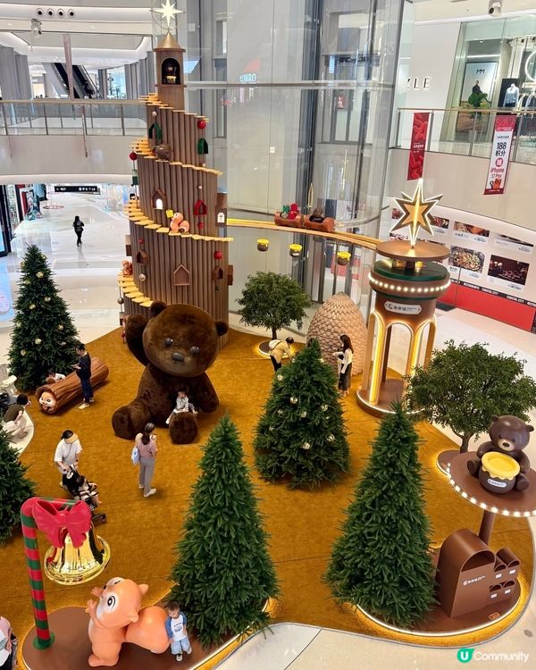 海岸城聖誕裝飾🎄！松鼠仔勁可愛🐿️！打卡📸！