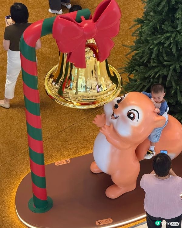 海岸城聖誕裝飾🎄！松鼠仔勁可愛🐿️！打卡📸！