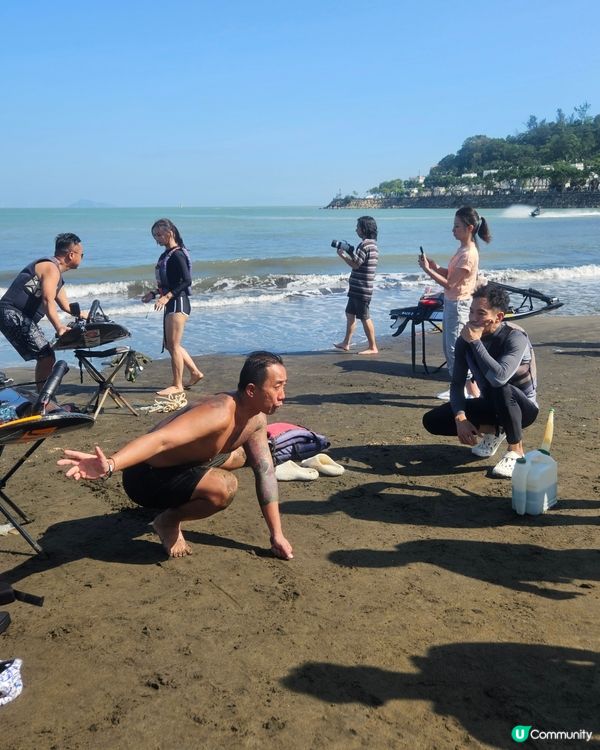 動力衝浪初體驗！🌊 超級好玩！🤩