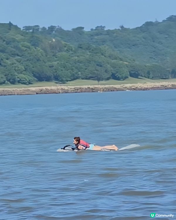 動力衝浪初體驗！🌊 超級好玩！🤩