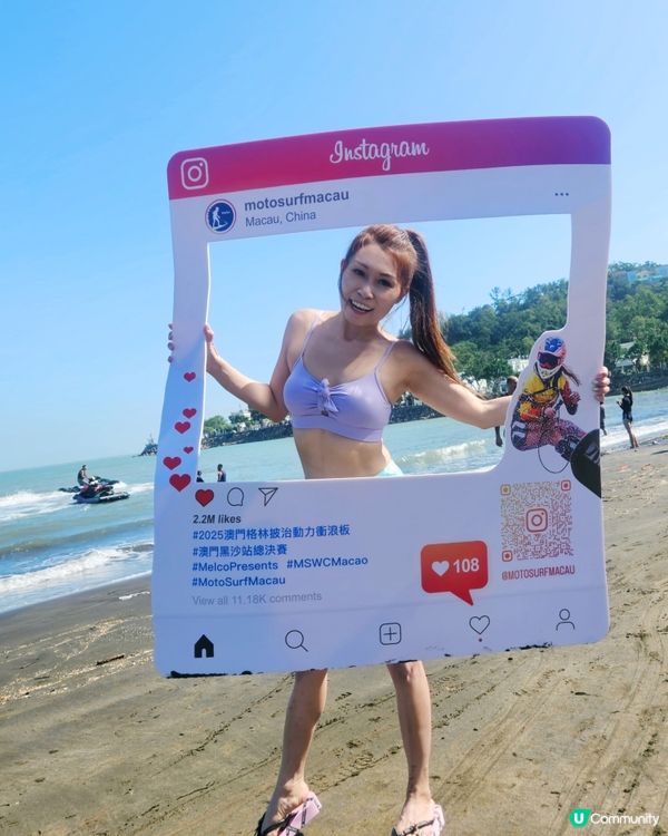 動力衝浪初體驗！🌊 超級好玩！🤩