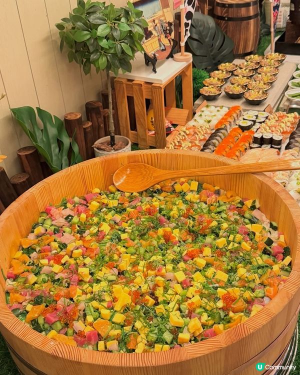 香港富麗敦海洋公園酒店日本秋祭自助餐 🍣🥢！