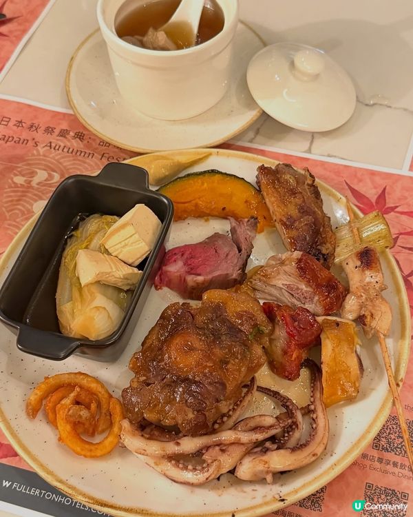 香港富麗敦海洋公園酒店日本秋祭自助餐 🍣🥢！