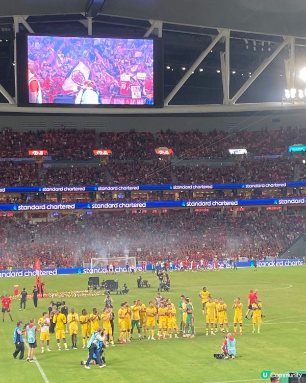 米蘭利物浦友賽！啟德勁爆🔥球迷超熱情！⚽️