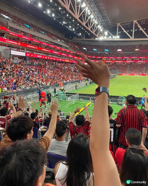 米蘭利物浦友賽！啟德勁爆🔥球迷超熱情！⚽️