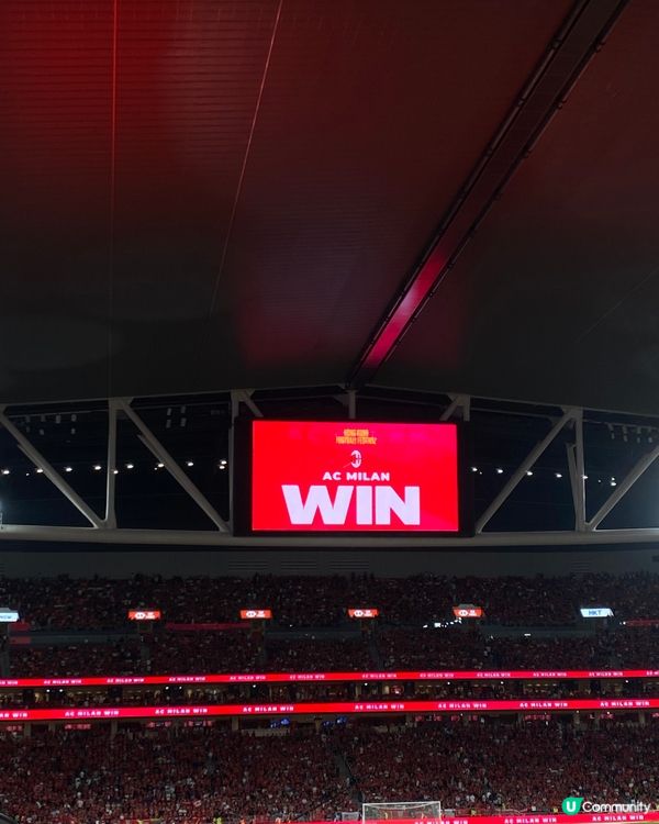 米蘭利物浦友賽！啟德勁爆🔥球迷超熱情！⚽️