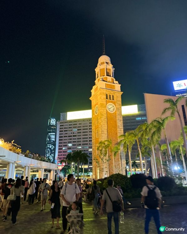 最美的尖沙咀夜景🌃鐘樓🌟