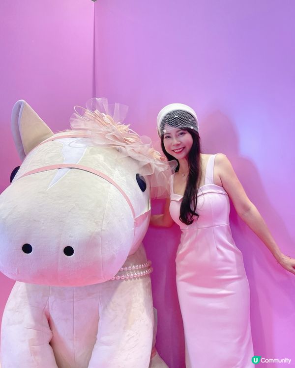 剛剛去了沙田馬場🐴參與一年一度盛事✨莎莎婦女銀袋日✨果然是一...