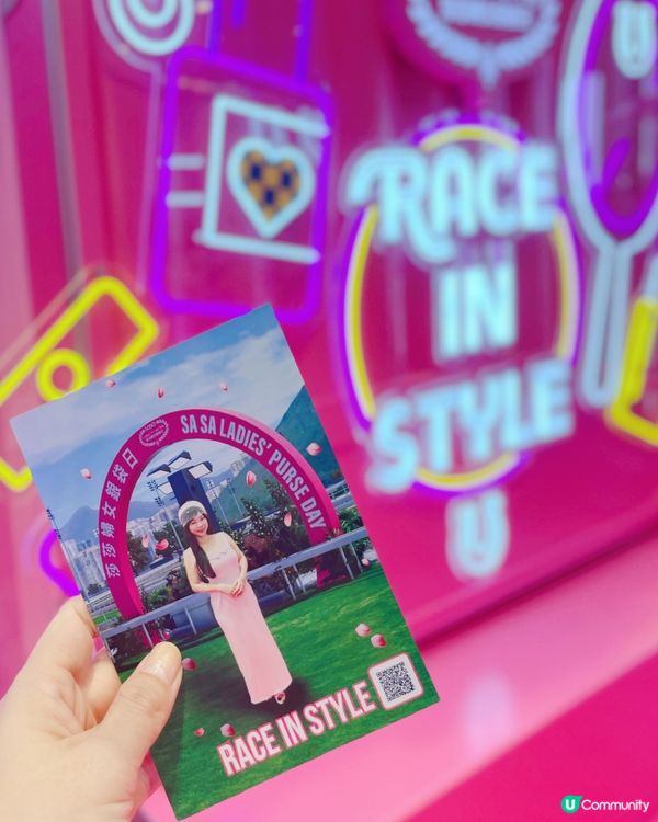 剛剛去了沙田馬場🐴參與一年一度盛事✨莎莎婦女銀袋日✨果然是一...