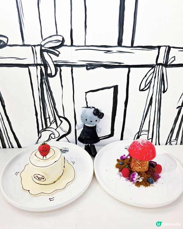 黑白打卡cafe📸！大澳蝦醬意粉勁惹味😋！