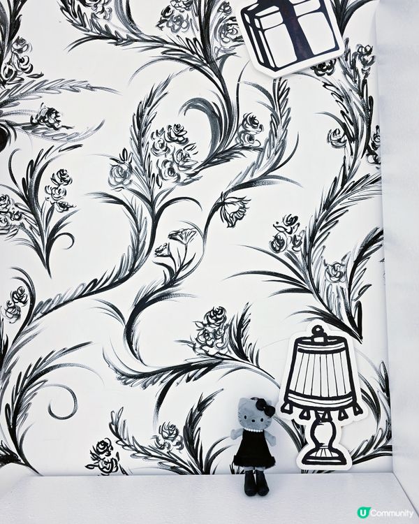 黑白打卡cafe📸！大澳蝦醬意粉勁惹味😋！