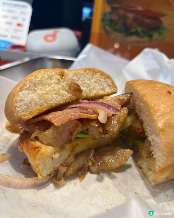 上環漢堡包🍔！黑松露帶子超正🤤！