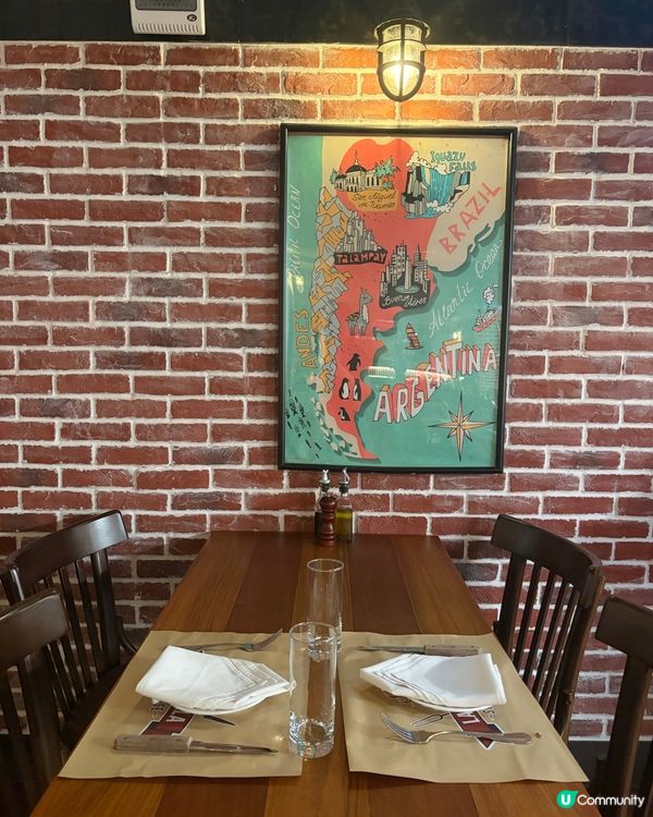 阿根廷牛排午餐🤤無限薯條任你食🍟！