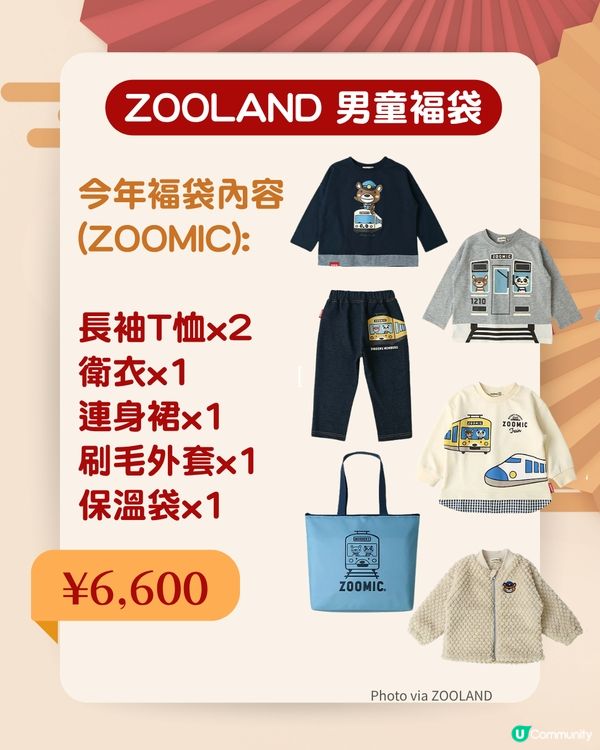 2026日本童裝福袋攻略！ 🇯🇵35大必買之選¥3,300起🔥