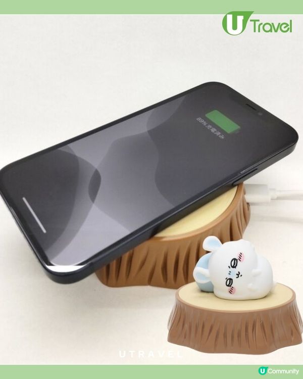Chiikawa充電樹樁小夜燈｜6款人氣角色！兼備照明＋充電功能