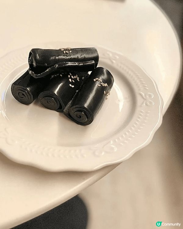 養生甜品之選-芝麻菲林卷