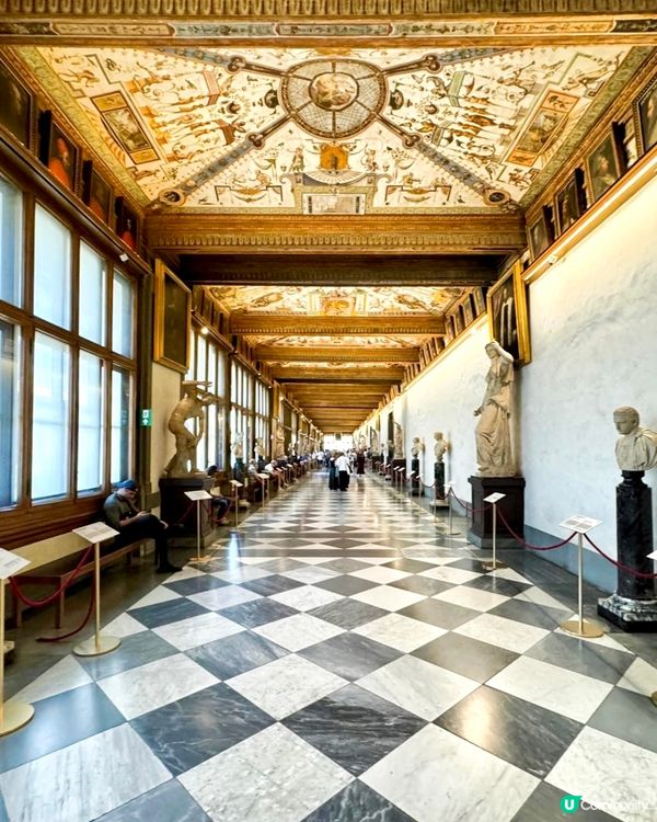 『意大利』佛羅倫斯｜烏菲茲美術館｜見證文藝復興的歷史