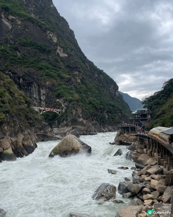 虎跳峽震撼體驗！🏞️ 金沙江咆哮！🌊