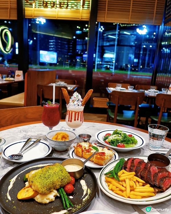 啟德餐廳嘆美食！落地玻璃勁chill 🤩