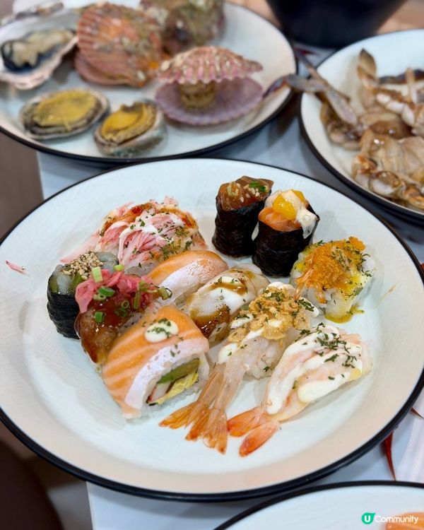 尖沙咀自助餐🤤海鮮控必去！韓國直送紅蟹任食！🦀🍣😋