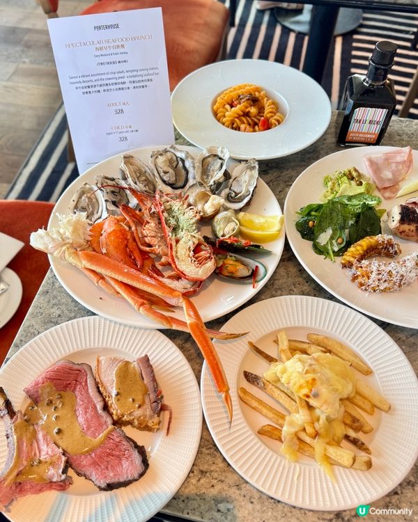 即開生蠔､龍蝦､蟹腳 週末海鮮早午自助餐🦪🦀🦞