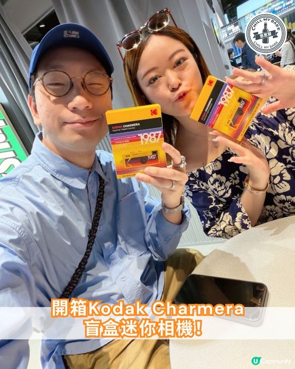 開箱實測Kodak迷你相機盲盒！📸 附影相效果