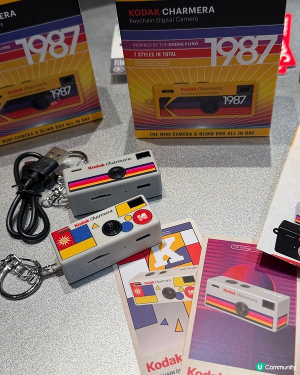 開箱實測Kodak迷你相機盲盒！📸 附影相效果