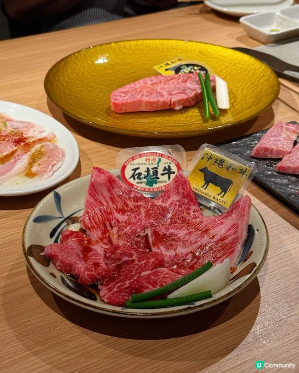 炭火燒肉🤤！沖繩和牛阿古豬🔥