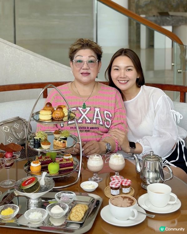 CP值高 酒店奢華魚子醬下午茶 🥳 落地大玻璃海景超靚