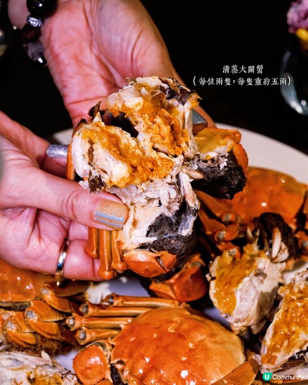 蟹控注意！天際萬豪8道大閘蟹宴🦀🤤